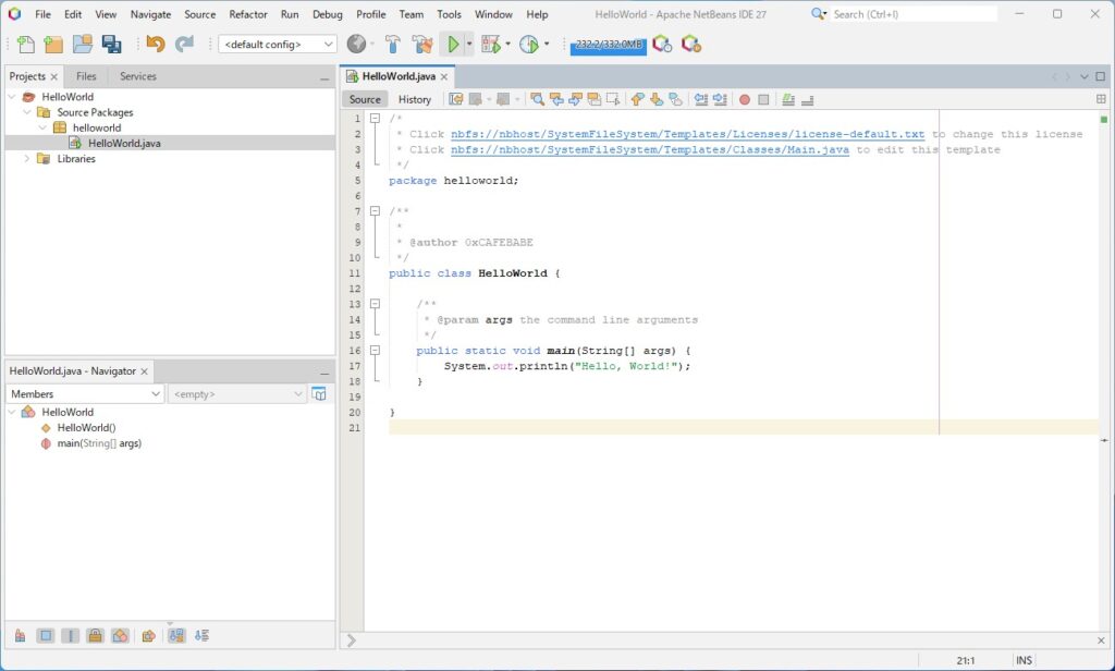 プログラム実行